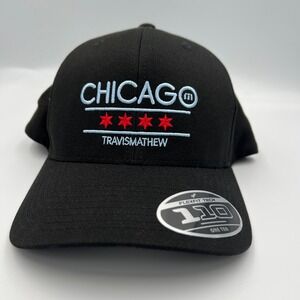 Chicago TravisMathew Hat 110‎ Flexfit Tech Baseball Cap